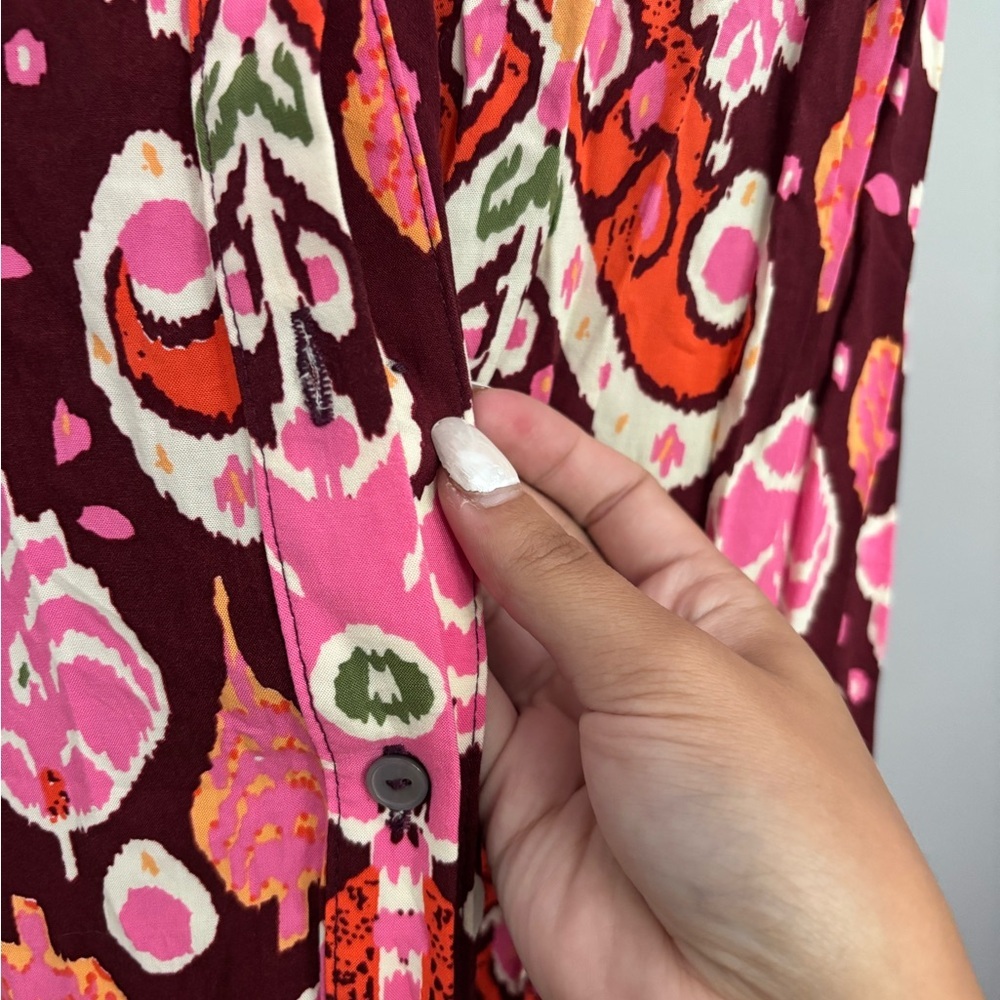 Anthropologie Maaji‎ Fortunata Cover-Up Maxi Dress Size Medium - Picture 6 of 6